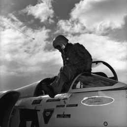 American U-2 pilot Captain Eddie Dunagan.