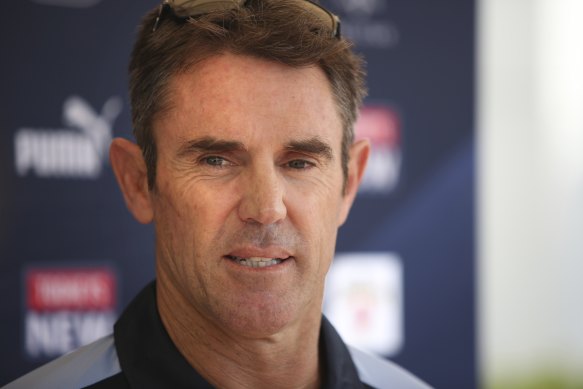 Blues coach Brad Fittler.