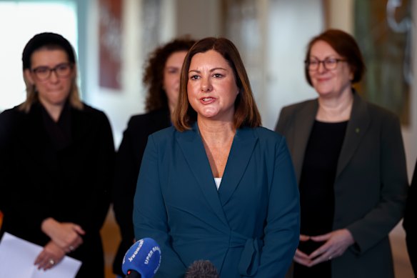 Kristy McBain, minister for regional development, local government and territories.