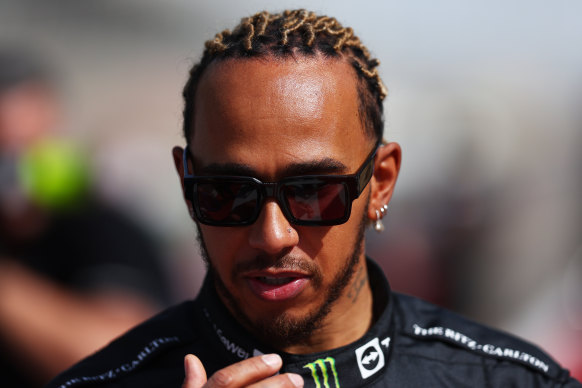 Lewis Hamilton says the Mercedes is off the pace.