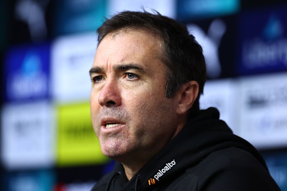 Brad Scott knows there aren’t any quick fixes at Essendon.