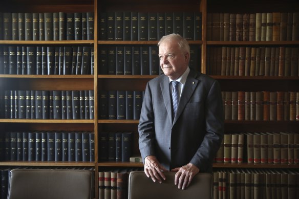 Tom Bathurst, the former Supreme Court chief justice.