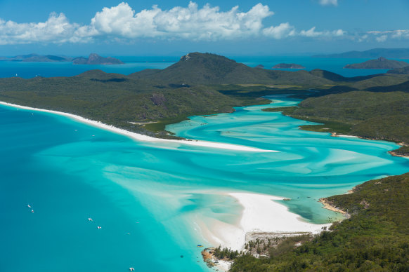 Whitehaven Beach is located on which Australian island?