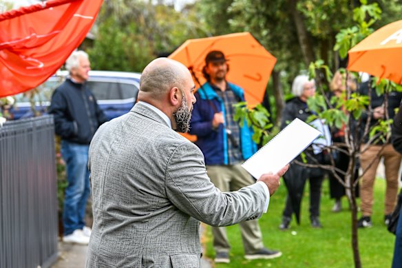 Melbourne’s auction clearance rate has slipped. 