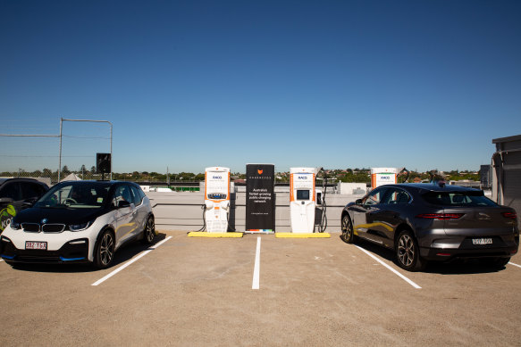 More than 4000 of Tritium’s fast-chargers have been installed around the world. 