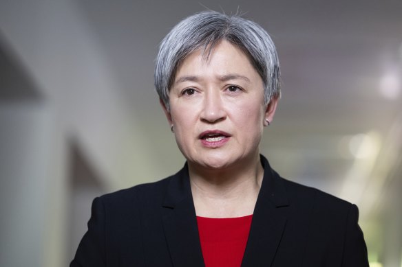 Foreign Affairs Minister Penny Wong.