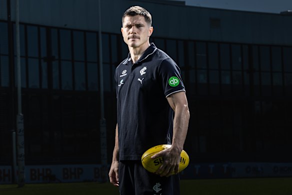 Ben Ainsworth is relishing being part of Carlton’s revival in 2026.