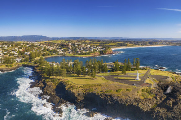 Blowhole Point at Kiama – one of the regional council areas that scored the best for well-being.