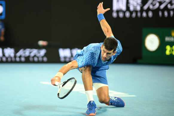 Novak Djokovic will be a dominant favourite in Sunday’s final.