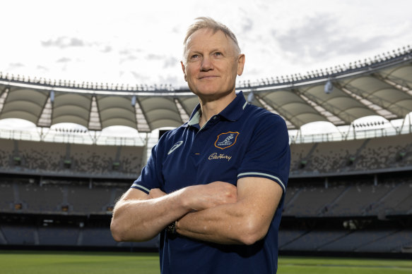 Wallabies coach Joe Schmidt. 