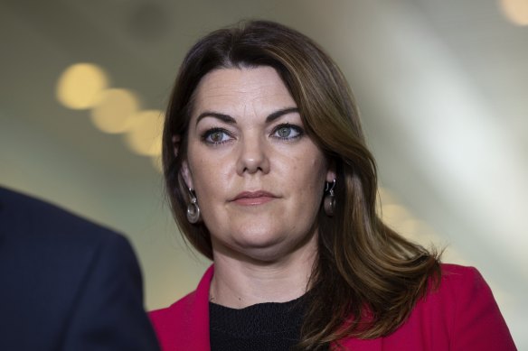 Greens senator Sarah Hanson-Young. 