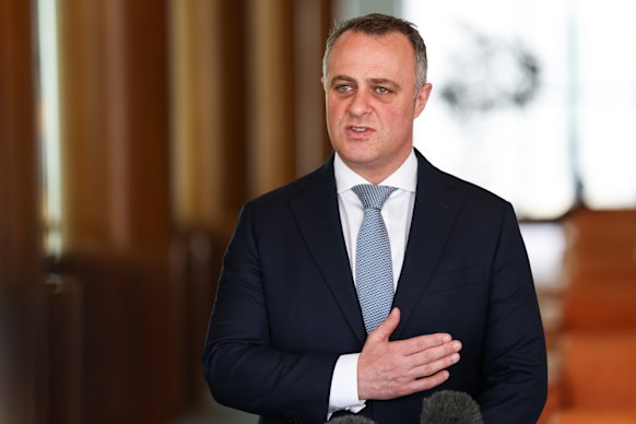Shadow treasurer Tim Wilson.