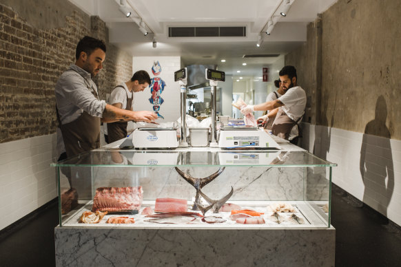 The clean lines of Josh Niland’s inner-Sydney Fish Butchery.