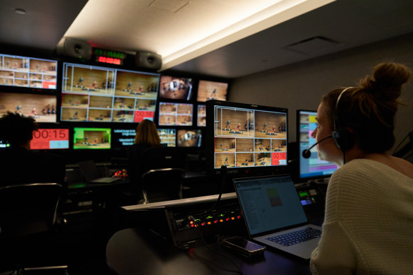 Behind the scenes at Apple Fitness+ HQ.