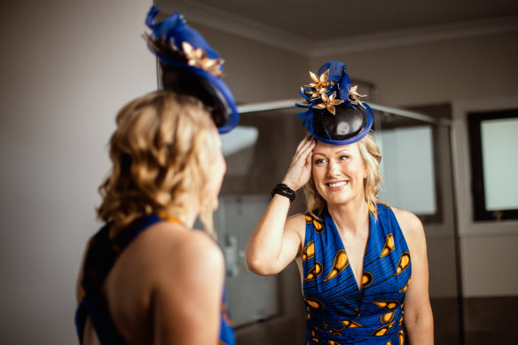 Chantelle Caffrey is looking forward to attending Cup Day in the members’ enclosure this year, rather than watching at home and mingling with friendsvia Zoom.
