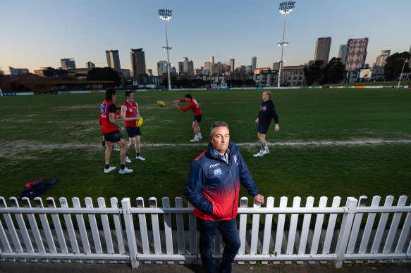 Paul Malcolm of Port Melbourne Football Club says the AFL loves to see North Port Oval in use.