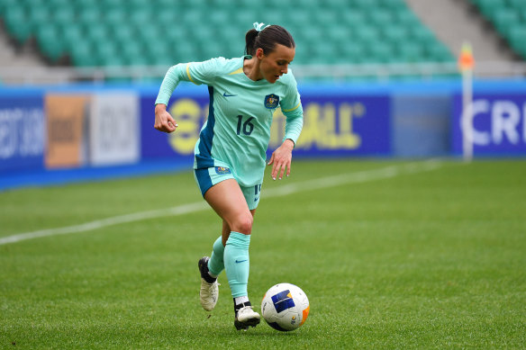 Resurgent striker Michelle Heyman’s hairdo was once as iconic as Hayley Raso’s ribbons.