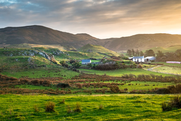 A remote valley in Donegal.
