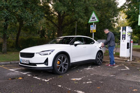 The ‘sleek’ and ‘sexy’ Polestar 2.