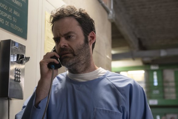 Bill Hader in Barry: playing the looniest of tunes.