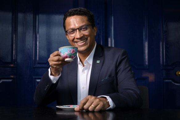 Dilhan Fernando, CEO of Dilmah Tea.