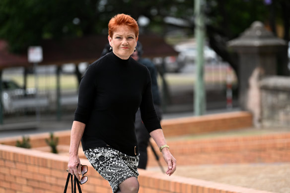 One Nation leader Pauline Hanson has been named one of the country’s most recognisable politicians.