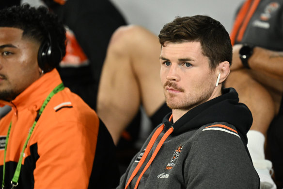 John Bateman on the bench.
