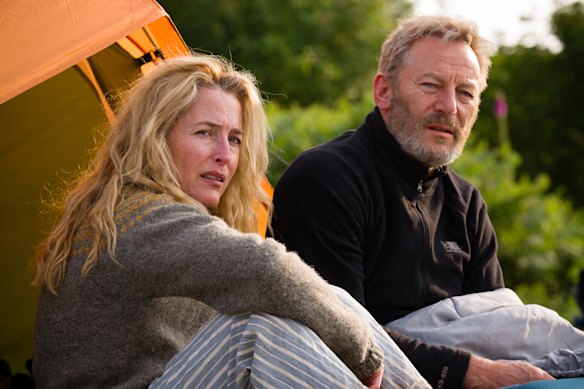 Gillian Anderson and Jason Isaacs play Raynor and Moth Winn, who defied doctors and logic when they set out on The Salt Path.