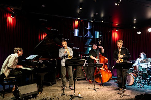 Pat Jaffe’s LUNSEN perform at The JazzLab on July 18. 2025. 