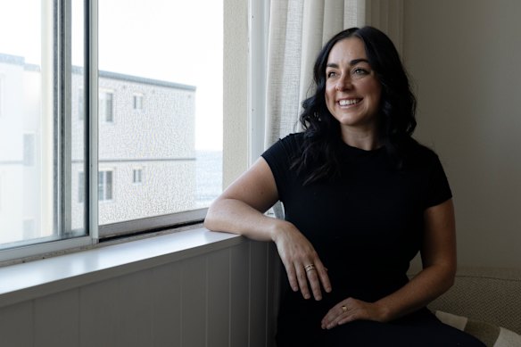Monique Campanella bought her first apartment in Cronulla.