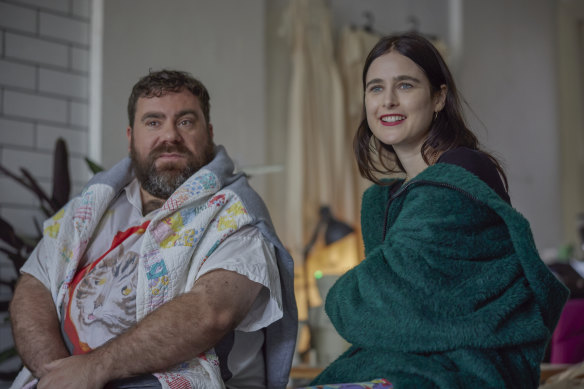 Romance Was Born’s Luke Sales and Anna Plunkett recently hosted a pop-up event helping people upcycle their pre-loved clothing.