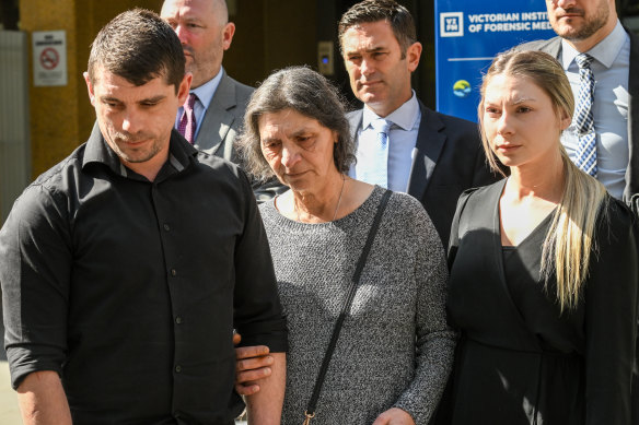 Culleton’s grief-stricken family cried after hearing the coroner’s findings.