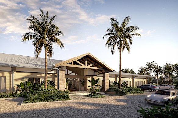 GemLife Logan Grove’s Country Club brings resort-style architecture to the region. 