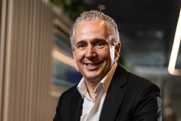 Telstra chief Andy Penn. 