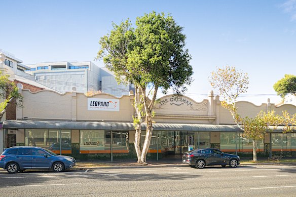 322-332 Old Gresham Laundry sur St Kilda Road.