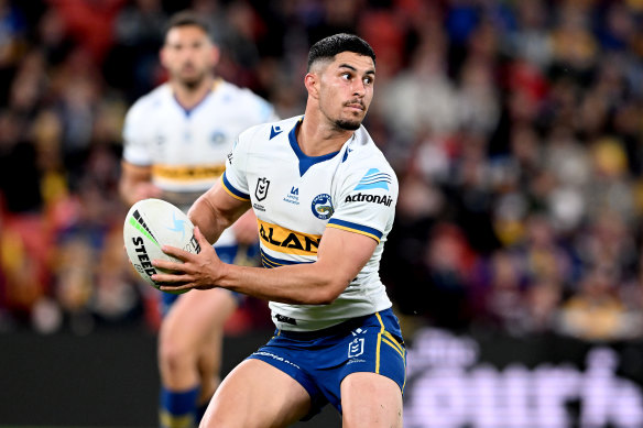 Eels five-eighth Dylan Brown was disappointed with his performance last Friday against Penrith.
