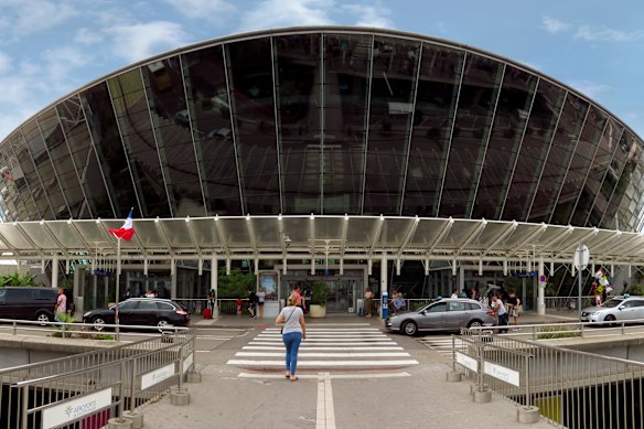 Nice Cote d’Azur and its soaring roof. 