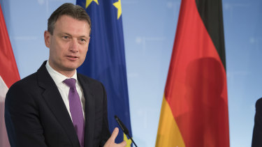 Netherlands Minister of Foreign Affairs Halbe Zijlstra