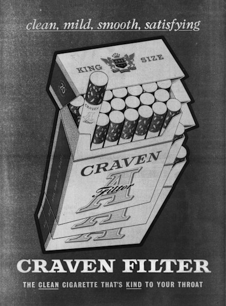 1962 ad for cigarettes.