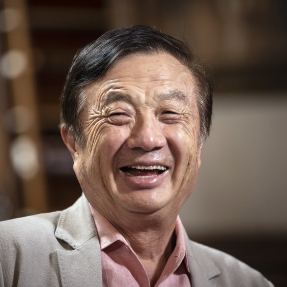 Ren Zhengfei, founder and CEO of Huawei Technologies Company, in May 2019.