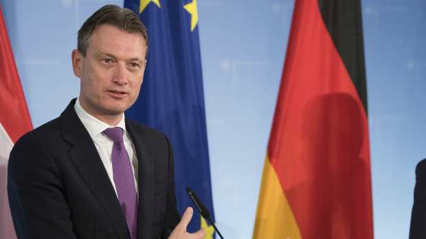 Netherlands Minister of Foreign Affairs Halbe Zijlstra