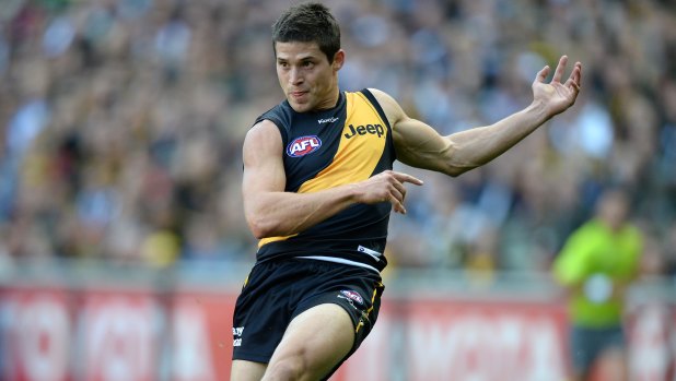 Chris Knights during his playing days for Richmond.