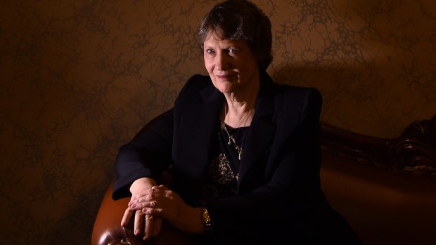 Former New Zealand Prime Minister and former head of UNDP Helen Clark visiting NSW State Parliament, Sydney.