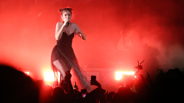 Lorde played the Brisbane Riverstage on Thursday as part of her 2017 Melodrama World tour.
