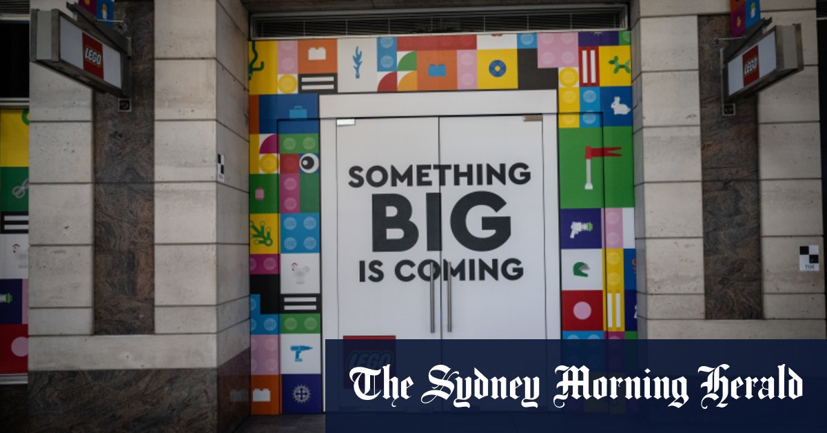 Brick by brick, Lego opens world&rsquo;s largest flagship store in Sydney