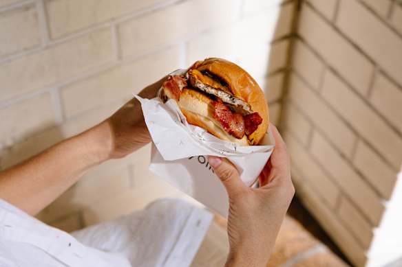 Passaris reckons Yolk makes the best bacon and egg roll in the city.