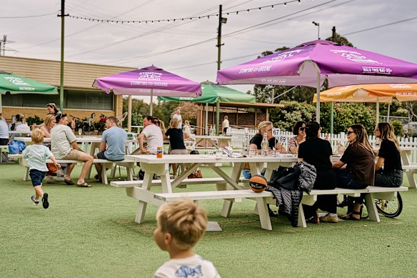 Your new summer hangout: East Malvern RSL’s decommissioned bowling green.