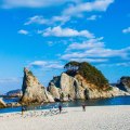 Jodogahama Beach – was said to have been named by a Buddhist monk who thought its beach (hama) resembled paradise (jodo).