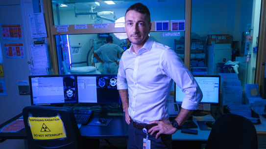 Associate Professor Tom Sutherland, director of medical imaging at St Vincent’s Hospital