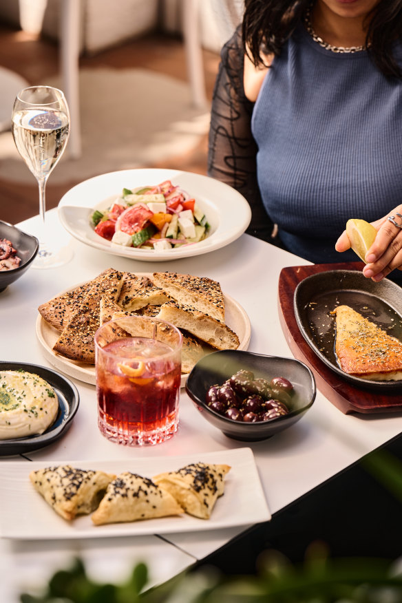 Assorted dishes.
